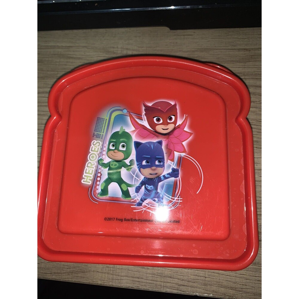 PJ MASK BLUE SANDWICH CONTAINER